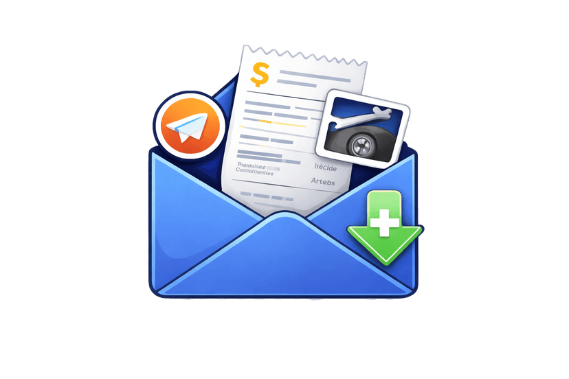 Email forwarding and service record parsing